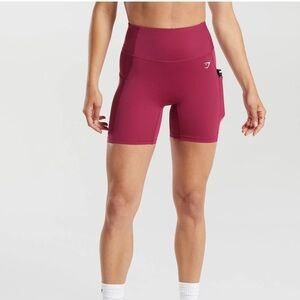 GYMSHARK POCKET SHORTS M Raspberry Pink